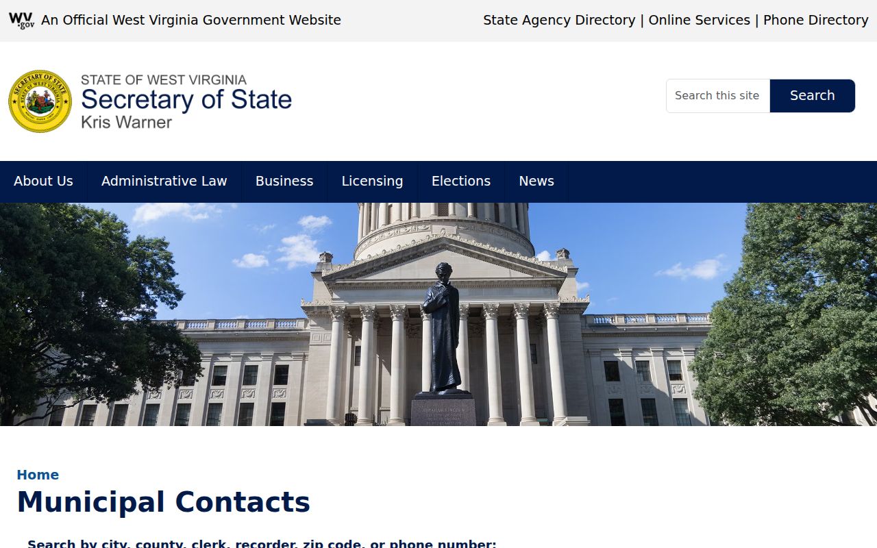Pendleton County traffic court records Franklin municipal contact listing