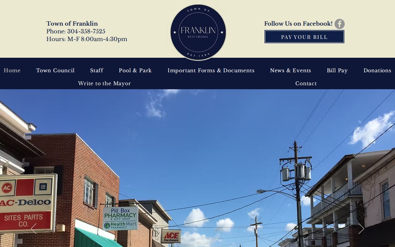 Franklin court docket local government source